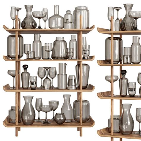 Glass Ware Decor 362074 3d Model Download 3d Model Glass Ware Decor