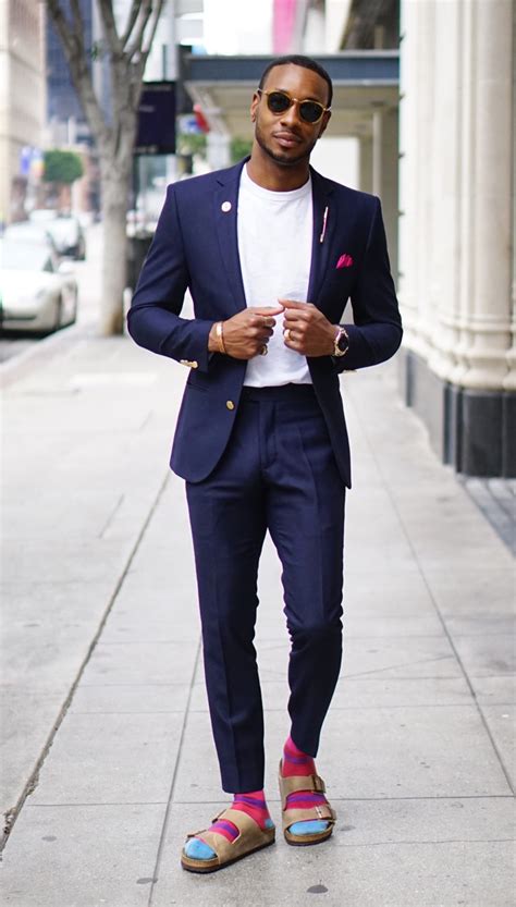 Ootd Birkenstock Sandals With A Suit Norris Danta Ford