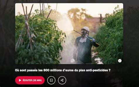 France Inter enquête sur le fiasco du plan anti pesticides Pollinéco