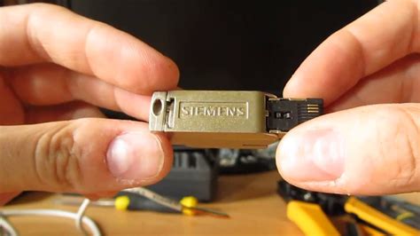 Разъем SIEMENS RJ-45 многоразовый (промышленный) - YouTube