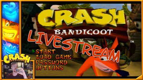 Let S Play Crash Bandicoot Part 2 LIVESTREAM 50 Likes For Crash