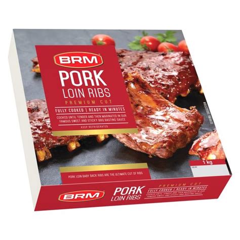 Brm Bbq Pork Loin Ribs Kg Pnp