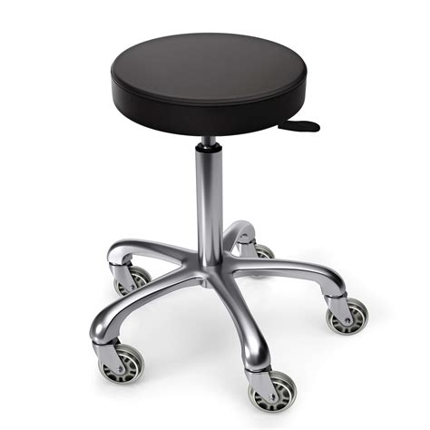 Amazon.com: TASALON Rolling Stool - Adjustable Stool with Wheels - Soft