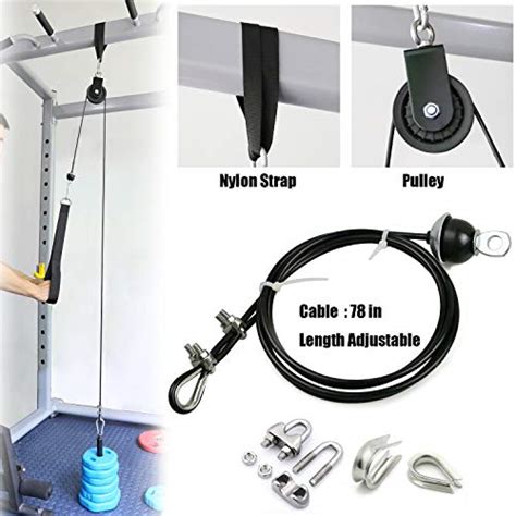 Syl Fitness Lat Pull Down Machine Attachment Diy Tricep Rope Cable