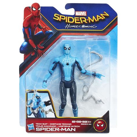 Marvel Spider-Man Homecoming 6 inch Action Figure - Tech Suit Spider ...