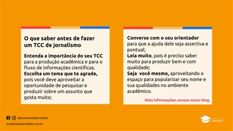 O Que Saber Antes De Fazer Um Tcc De Jornalismo