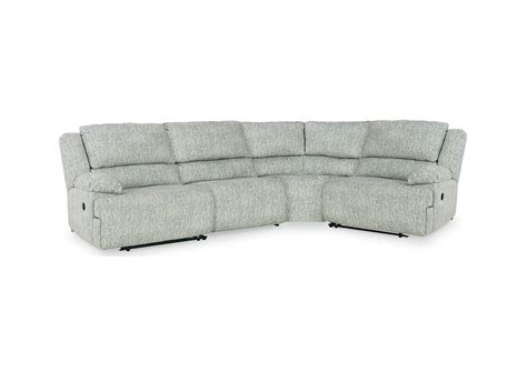 Mcclelland 4 Piece Reclining Sectional