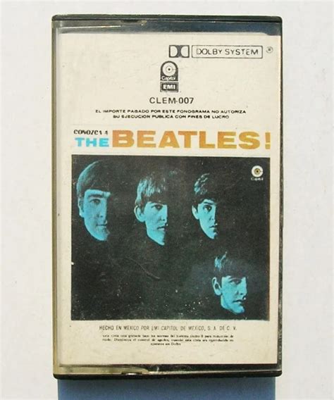Conozca A The Beatles By The Beatles Tape Capitol Records