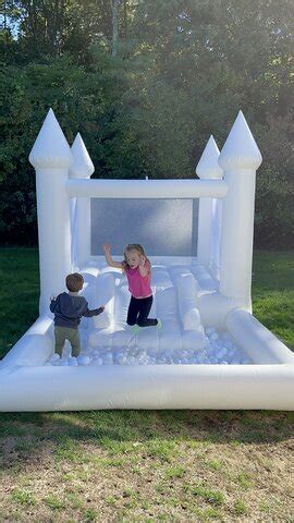 White Bounce House Rentals RI