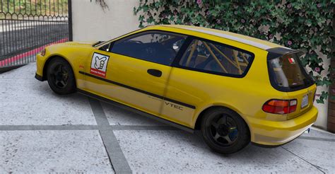 Honda Civic Eg Honda Racing Livery Gta Mods