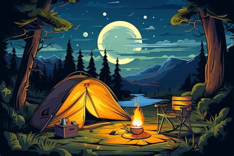 Page 15 | Camping Cartoon Images - Free Download on Freepik