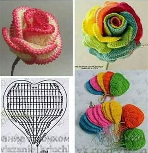 How To Crochet Roses