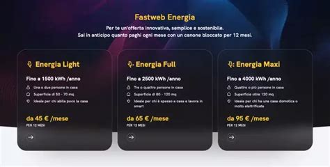 Fastweb Energia Attivalo Ora A Partire Da 45€ Con Canone Bloccato