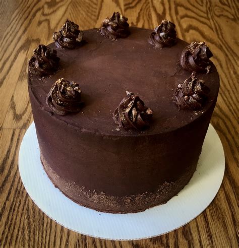 Vegan Dark Chocolate Cake - Taylor by the Teaspoon