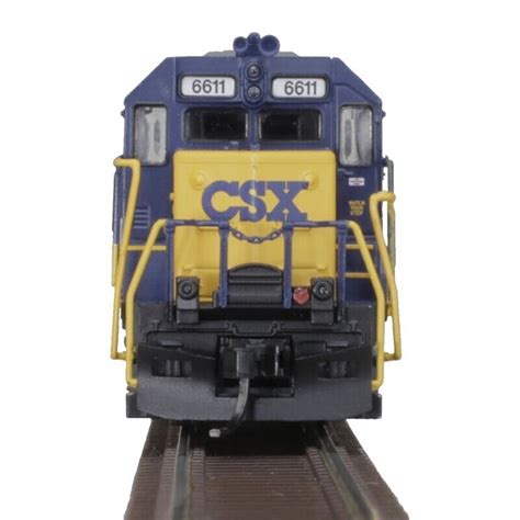 Atlas N Scale 40 005 250 Emd Gp 40 Csx Bright Future 6604 Dcc Ready