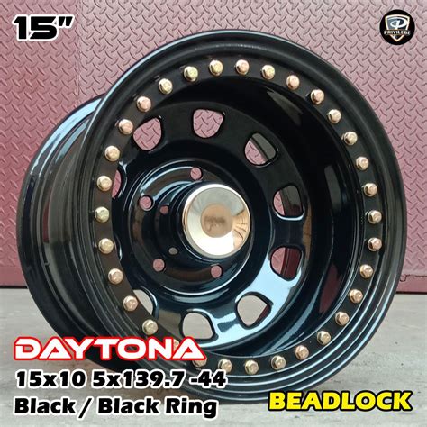 Jual Velg Mobil Daytona Beadlock Ring 15 PCD 5X139 Jimny Katana Escudo