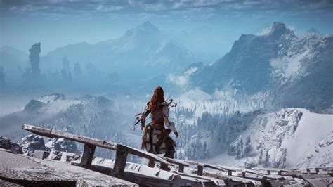 Fond d écran Horizon Zero Dawn jeux vidéo Aloy Horizon Zero Dawn