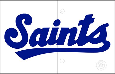 St. Paul Saints Logo - Jersey Logo - International League (IL) - Chris Creamer's Sports Logos ...