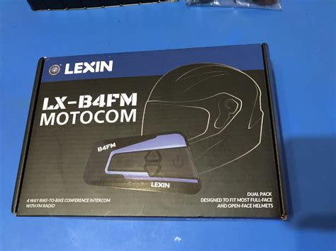 Мото-гарнитура Lexin LX-B4FM. Небольшой обзор. / Блог им. neofit800 ...