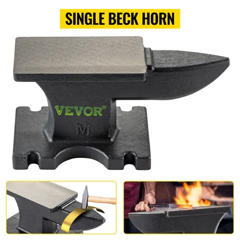 Vevor Cast Iron Anvil Lbs Kg Single Horn Anvil With X