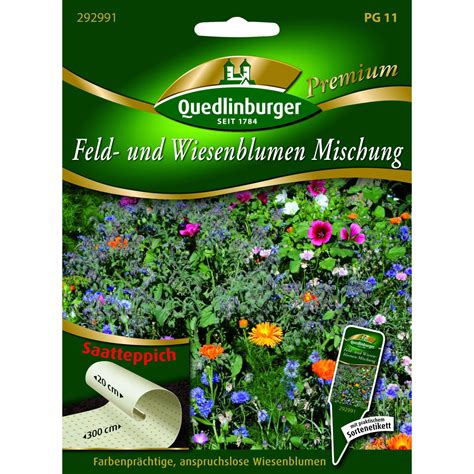 Quedlinburger Saatteppich Feld Und Wiesenblumen Mischung Kaufen Bei Obi