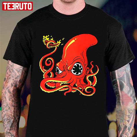 Red Hot Octopus Band Red Hot Chili Peppers Eyes Unisex T Shirt Teeruto