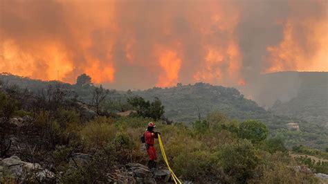 El Incendio De Vall Debo Sigue Activo Tras Calcinar 6500 Hectáreas