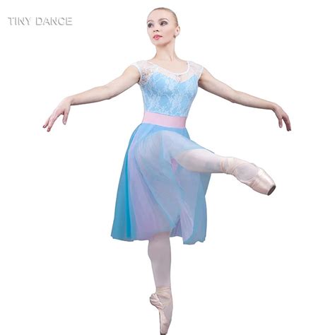 Sky Blue Soft Tulle Ballet Dance Dress Arabesque Life