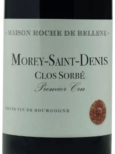 Maison Roche de Bellene Morey Saint Denis Premier Cru Clos Sorbè