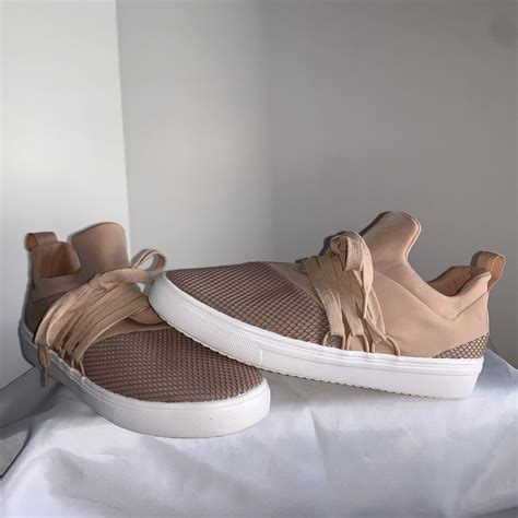 Steve Madden Nude Tan Lancer Womens Tennis Shoe Snea Gem