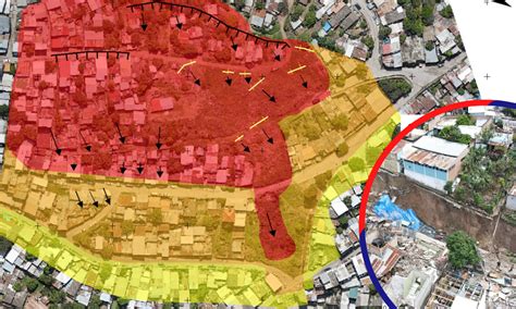 Van Evacuados Zona De Desastre En La Falla Del Reparto Es Mayor