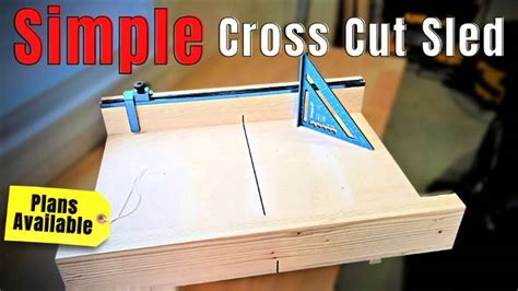 25 Free Diy Table Saw Sled Plans To Make Diy Crafts