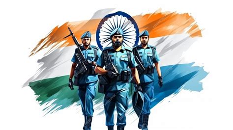 Premium AI Image | Indian Armed Forces Flag Day 7th December Armed ...