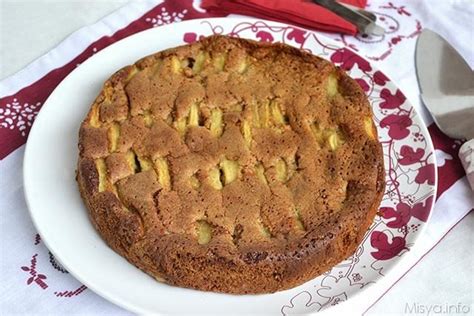 Torta Di Mele Integrale Ricetta Di Misya