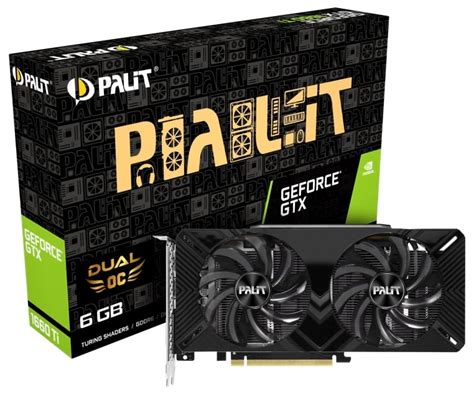 Palit Geforce Gtx Ti Dual Oc Ne Ts J A Gb Gddr Bit