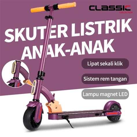 Jual Skuter Elektrik Skuter Listrik Mini Skuter Electric Scooter