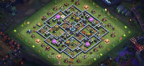 Melhor Layout De Farm Cv Link Anti Estrelas H Brido Coc Clash