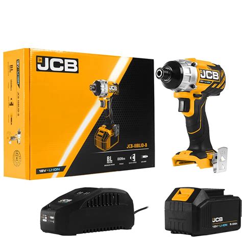 Buy Jcb V Brushless Cordless Impact Driver With Ah Battery And