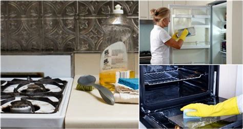 How To Clean Your Kitchen Appliances Without Chemicals And Detergents