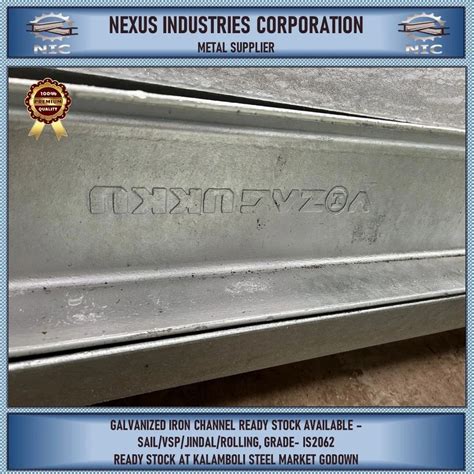 Gi Structure Hot Dip Galvanized At Kg Galvanized Iron Structure In Kalamboli Navi