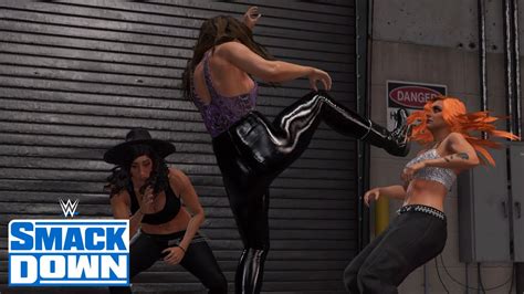 Wwe K Smackdown Jacy Jayne Gigi Dolin Raquel Rodriguez Fight In