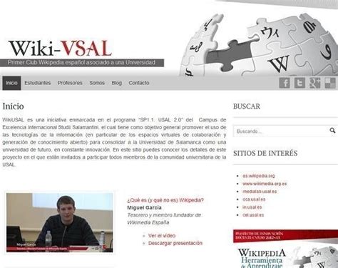 Medialab Usal Pone En Marcha El Proyecto De Innovaci N Docente Wikiusal