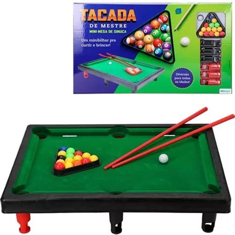 Bilhar De Mesa Sinuca Snooker Port Til Tacos E Bolas X Cm