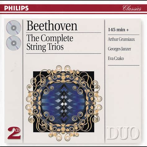 Beethoven The Complete String Trios Album By Grumiaux Trio Apple