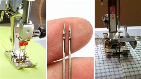 How To Use A Double Needle On A Sewing Machine The Sewing Hub