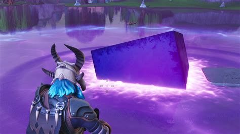 Fortnite Cube Falls Into Loot Lake Creates Giant Bounce Field IGN