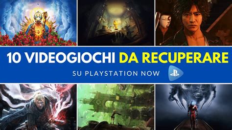 Playstation Now Giochi Da Recuperare Youtube