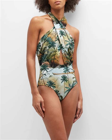 Johanna Ortiz Hidden Paradise One Piece Swimsuit Editorialist