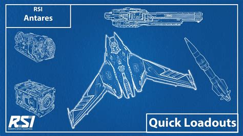 Star Citizen Scorpius Antares Multiple Loadout Options Ship Components And Weapons Locations