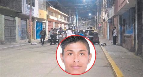 Sicarios asesinan a presunto hampón en pleno centro de Chiclayo